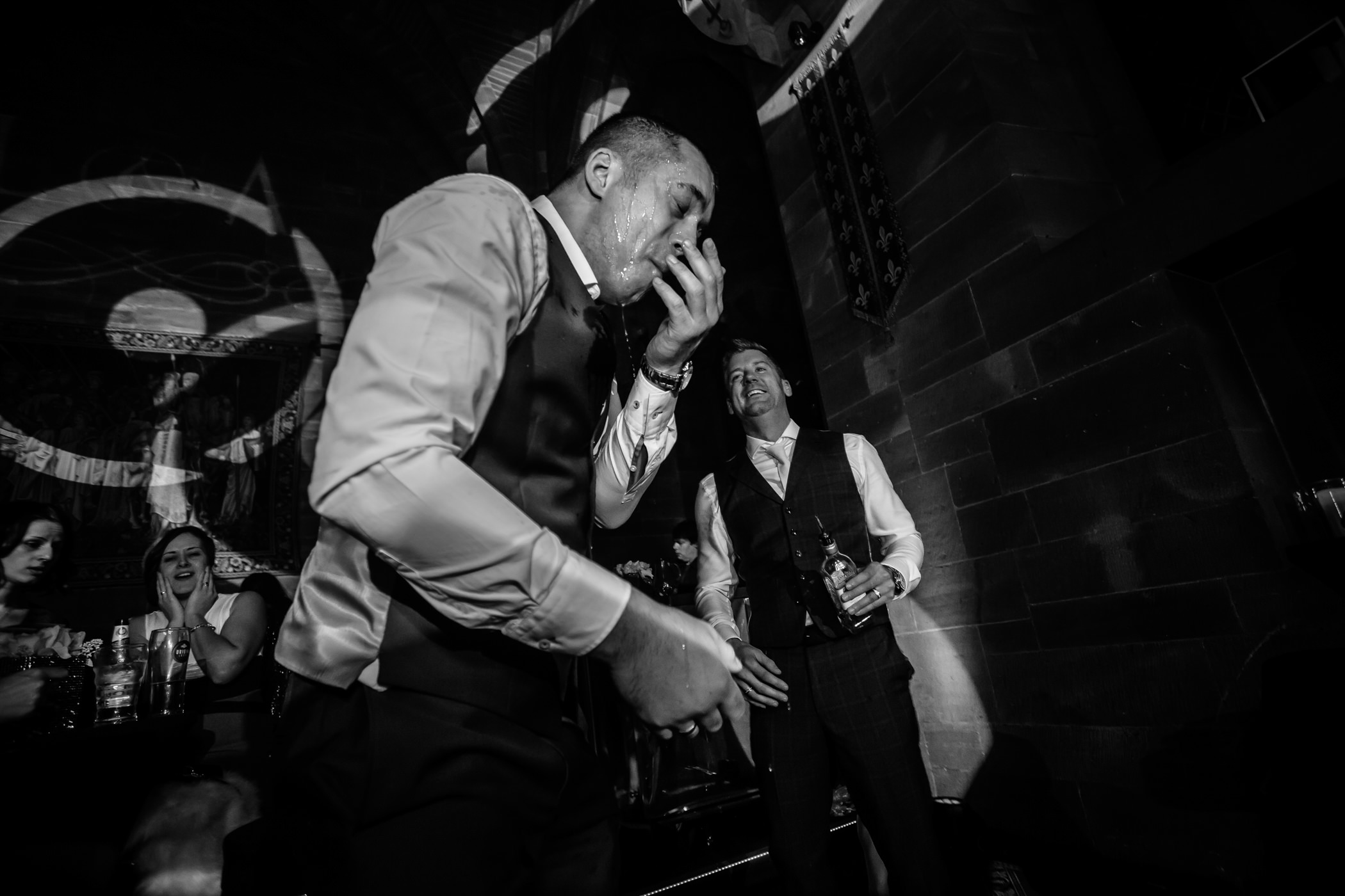 Ant & Louise NYE Peckforton Castle Wedding- Sansom Photography-78
